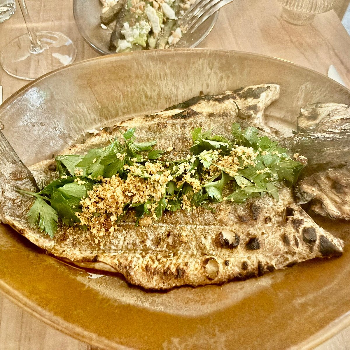 Brodeto signature dishes Brodeto (Croatian fish stew), Hearth-Roasted Whole Fish, Handmade Pasta, Grilled Steaks